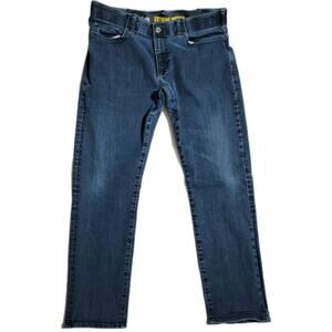 Lee Extreme Motion Men’s Jeans 38x32 Blue Stretch Denim Straight Leg Casual Work